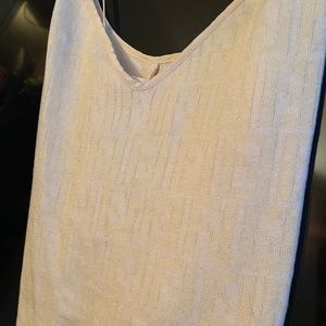 Authentic Monogram Fendi Flowy Crop Top